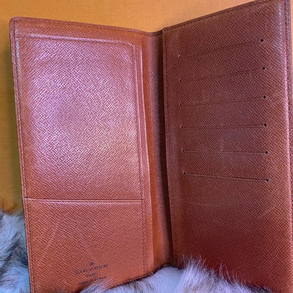 Louis Vuitton Monogram checkbook style long wallet - Picture 3 of 5